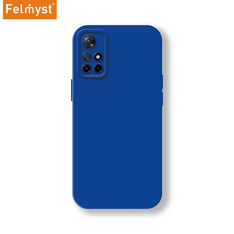 For Xiaomi Redmi Note 11T 5G Back Mobile Phone Case Simple Luxury Colorful Liquid Silicone Protect Lens Shockproof Full Soft Cover. 