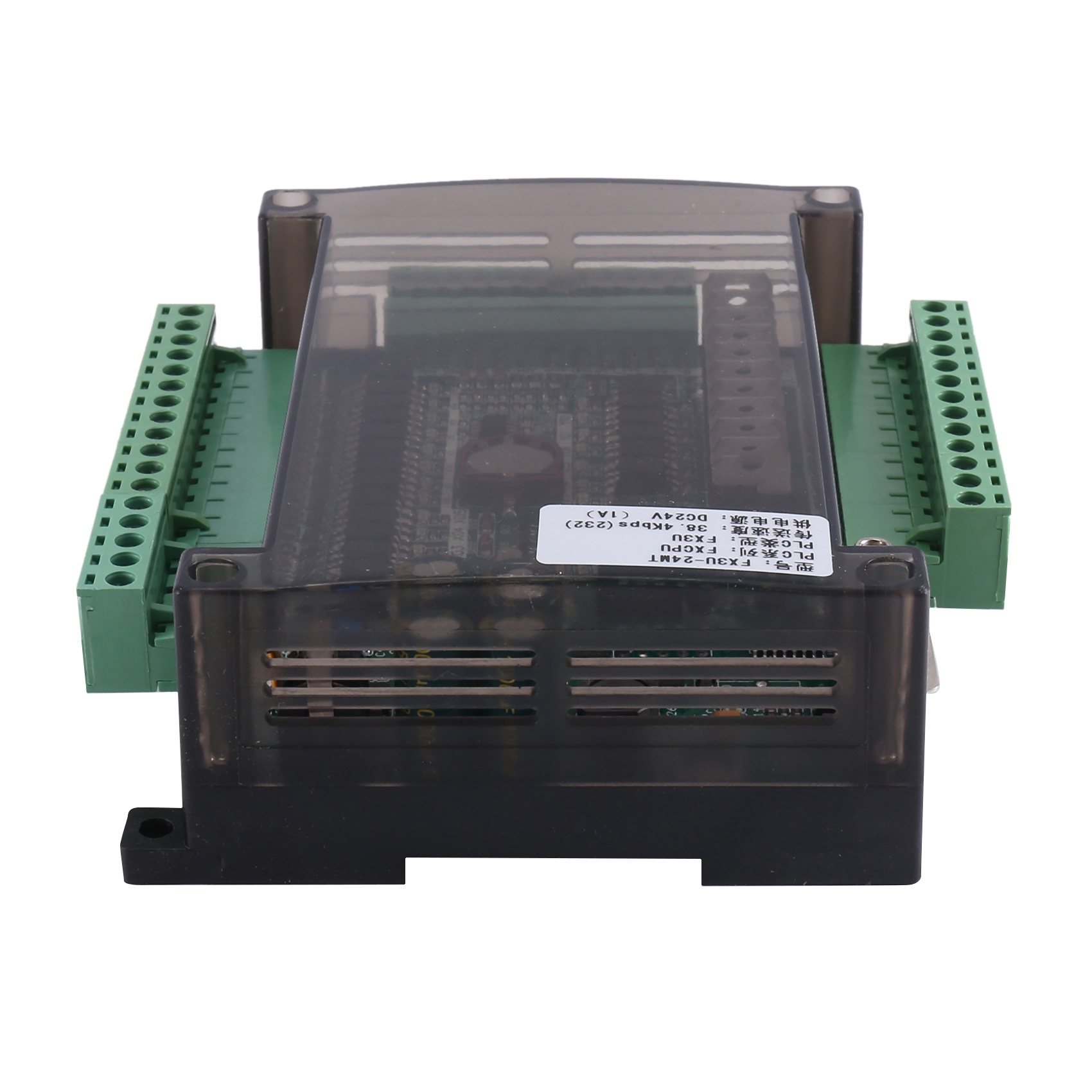 1 Piece FX3U-24MT PLC Industrial Control Board 6AD 2DA with 485 Communication and RTC (B). 
