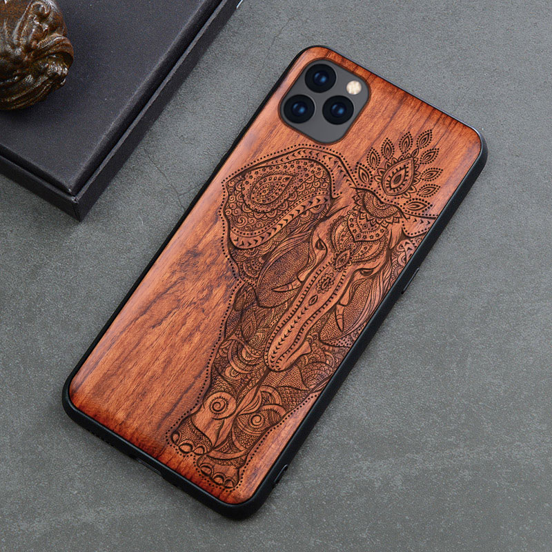 Natural Wood Case For Samsung Galaxy S24 Ultra S23 Note20 Ultra S22 Plus Wood Case For iPhone 15 14 13 12 11 Pro Max. 