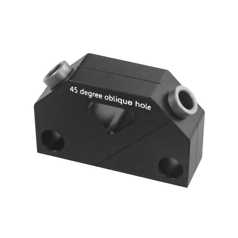 Pocket Hole Jig Set -45° Punch Locator Angle Woodworking Tool Hole Screw Jig Positioner Drilling Dowel Drill Guide Joiner Set Kit. 