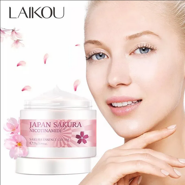 Laikou Japan Sakura Nicotinamide Essence Cream – 25g