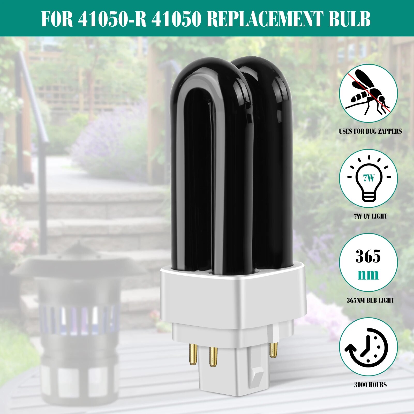 for Dynatrap 41050-R 7 Watt Ultraviolet Bug Killer Trap Replacement Bulb 1927573 Light Bulb Mosquito Zapper Mosquito Trap Lamp