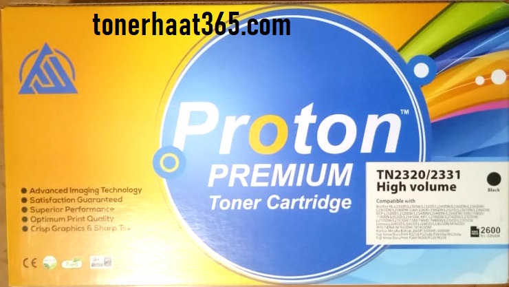 Brother TN2320 / 2331 Toner Cartridge for HL2300, L2320, L2340, L2360, L2365dw, L2380dw, L2540, L2560dw, 7080, 7080dw, MFC2700dw,. 