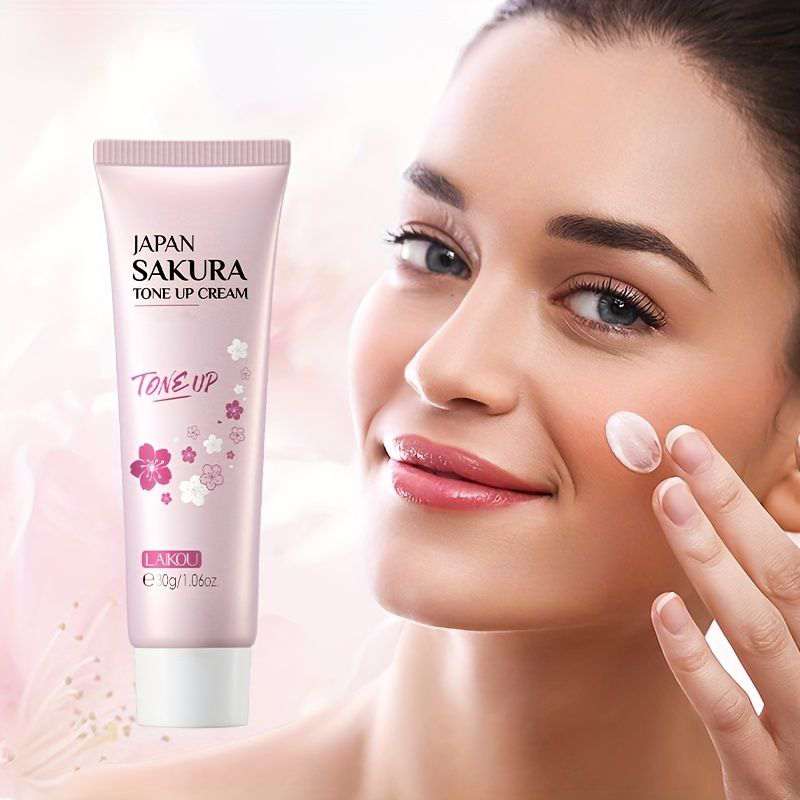 LAIKOU Japan Sakura Tone Up Cream- 30gm