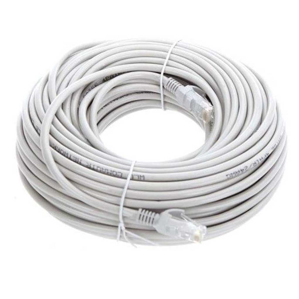 CAT6 Network Cable 550Mhz Bandwidth High-speed Ethernet Internet LAN Cable with RJ45 Male Connector, 50 Meter