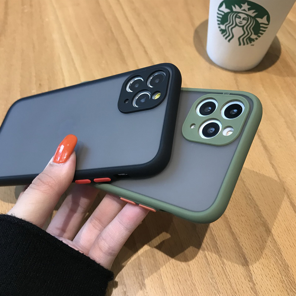 Jizetin for Samsung J5 2015 Back Cover Transparent Matte Mobile Phone Cases Ultra Thin Full Lens Protection Phone Case. 