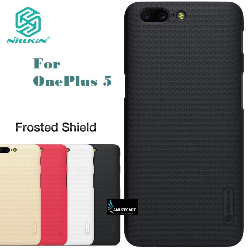 Nillkin Super Frosted Shield Matte cover case for Oneplus 5 - Black