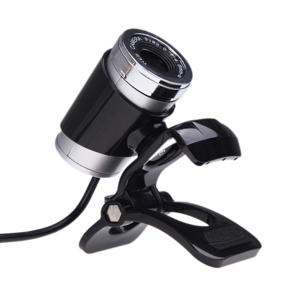 USB Webcam 12.0 MP HD Web Cam Computer Laptop PC 360 Degree Rotatable Clip-on Glass Lens Camera for Youtube Skype MSN. 
