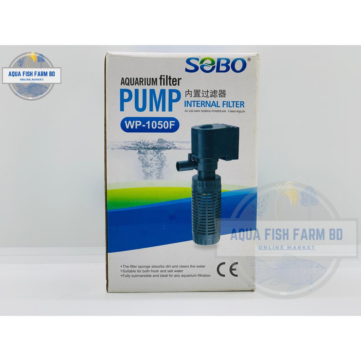Sobo WP-1050F,(Mini Size) Aquarium Internal Filter.