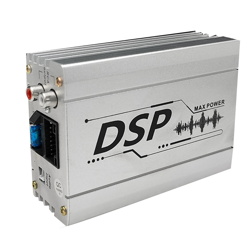 2X Dsp Digital Audio Processor Navigation Machine Sound Quality Effect 4 In 6 Out Dsp Car Power Amplifier. 