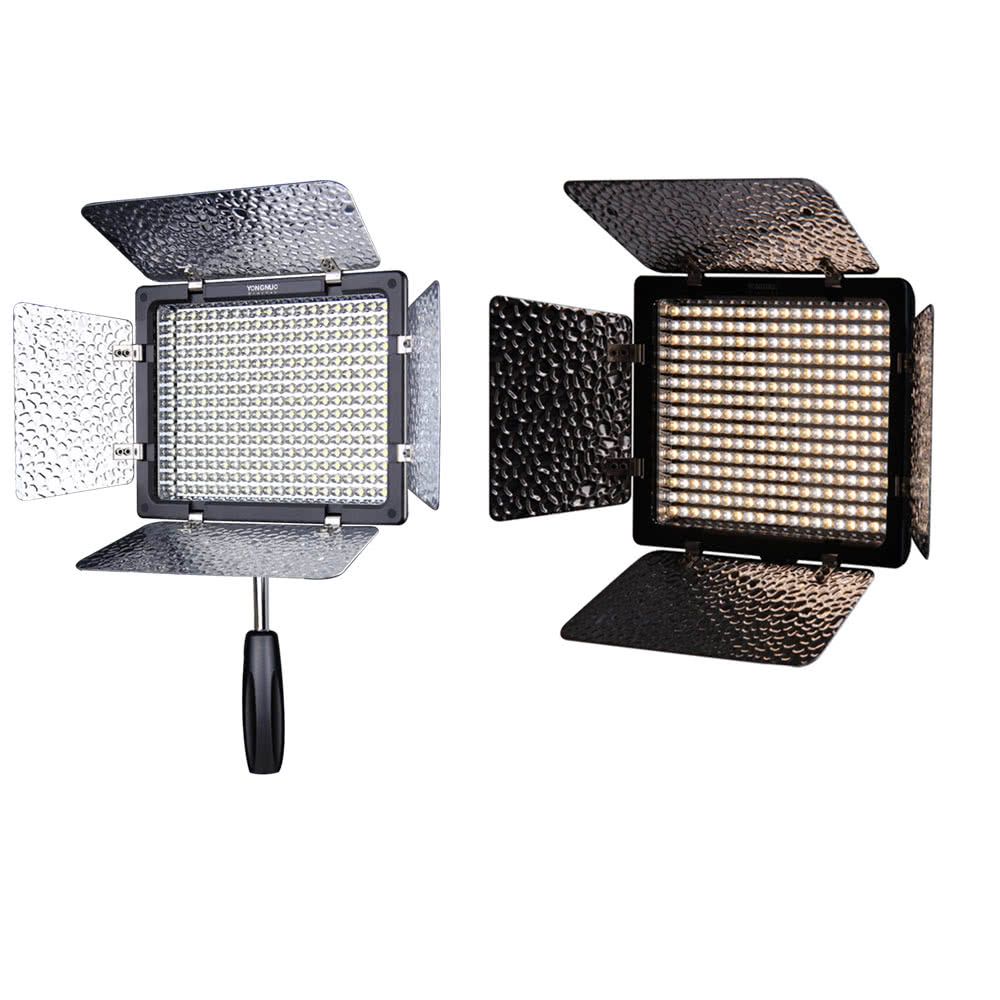 YONGNUO YN300 III LED Camera Video Light with IR Remote Phone Operation. 