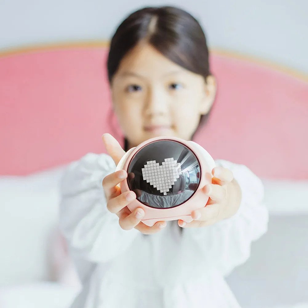 For-Xiaomi Cute Expression Alarm Clock. 