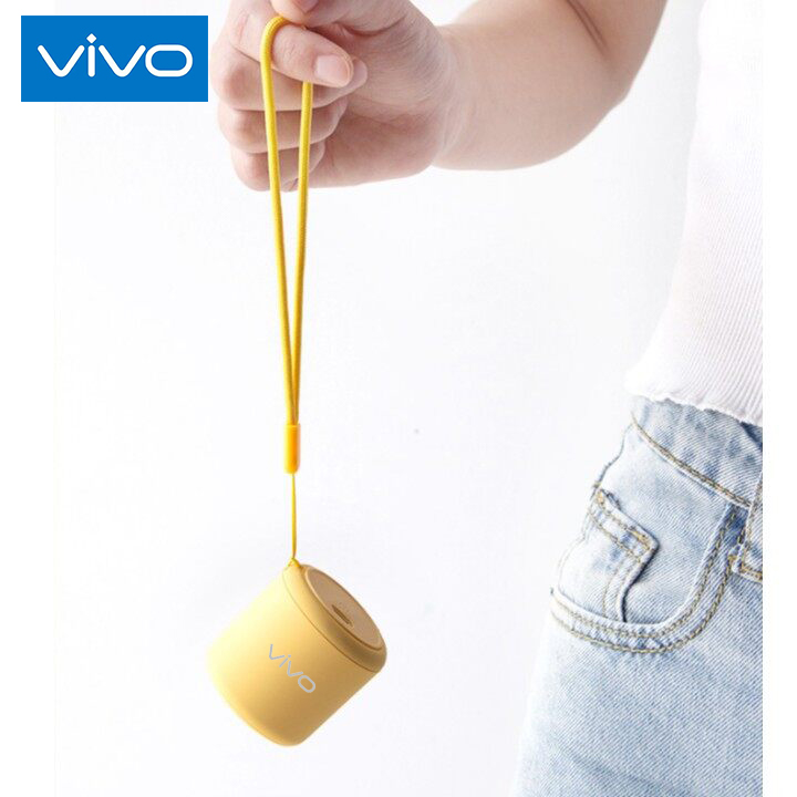 【Ready Stock+FREE Shipping+COD】VIVO Mini Speaker In pods LittleFun Bluetooth Portable Tws tooth5.0 Macaron 360degree sound TWS wireless. 