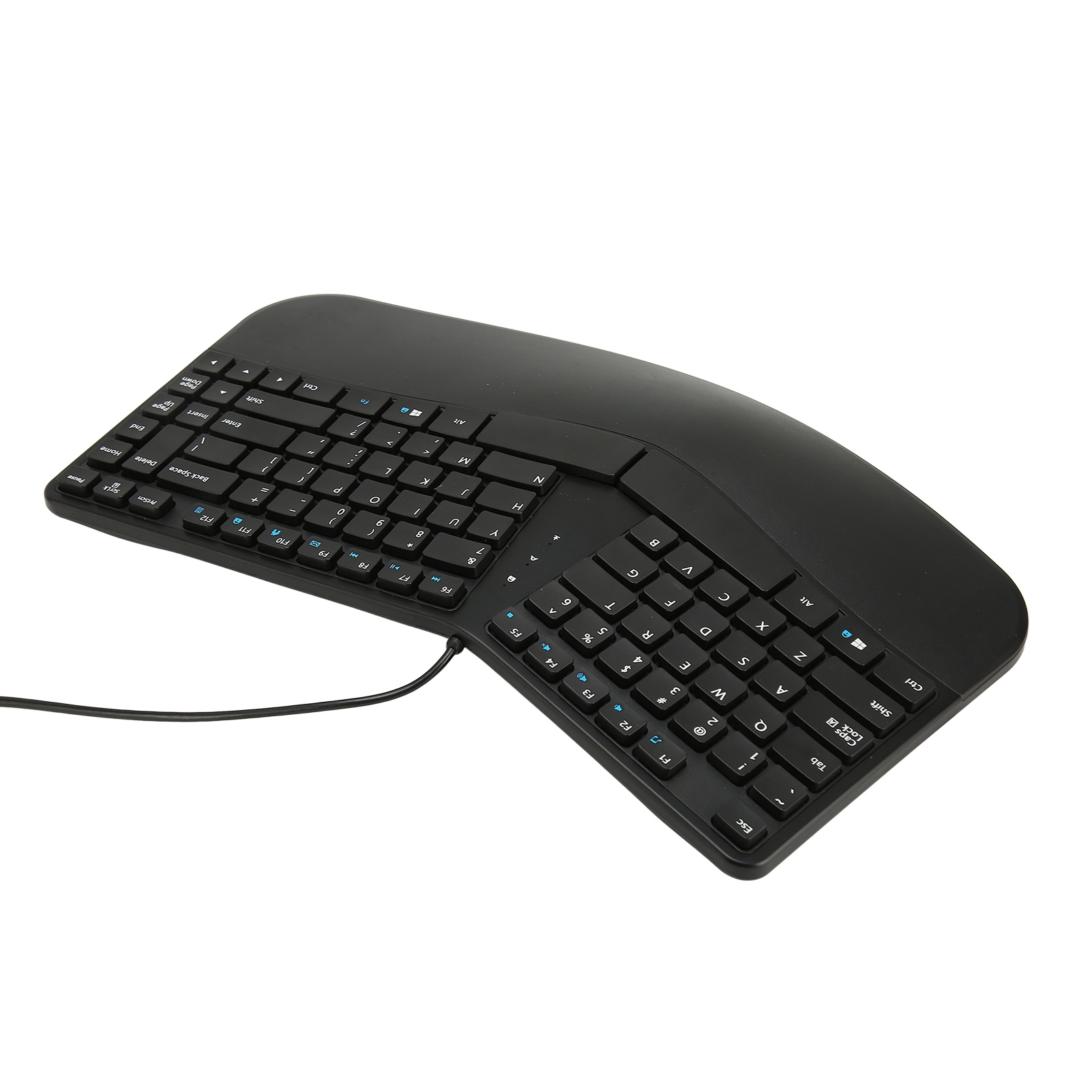 Ergonomic Keyboard, Computer Keyboard Split Tilt with Palm Rest for Offices. 