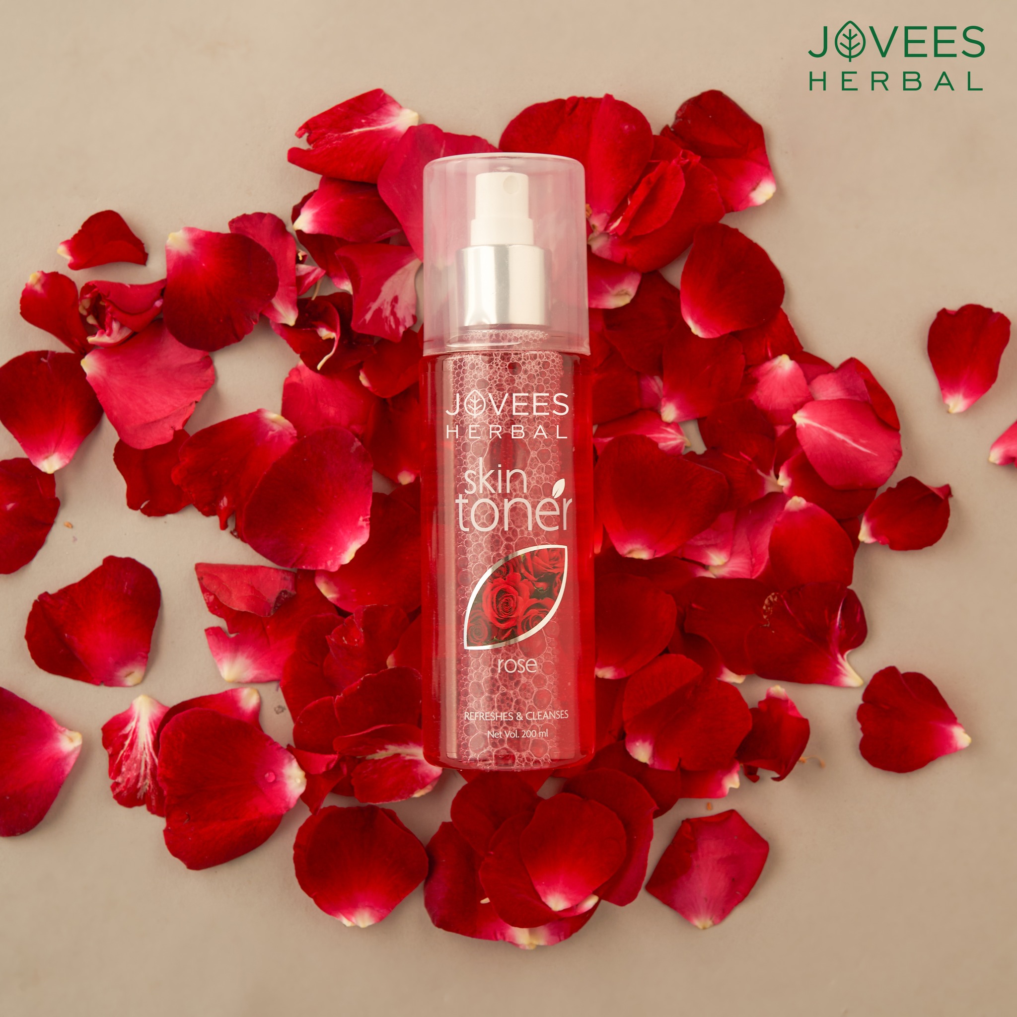 Herbal toner 100ml  [ j o v e e s H e r b a l ]. 