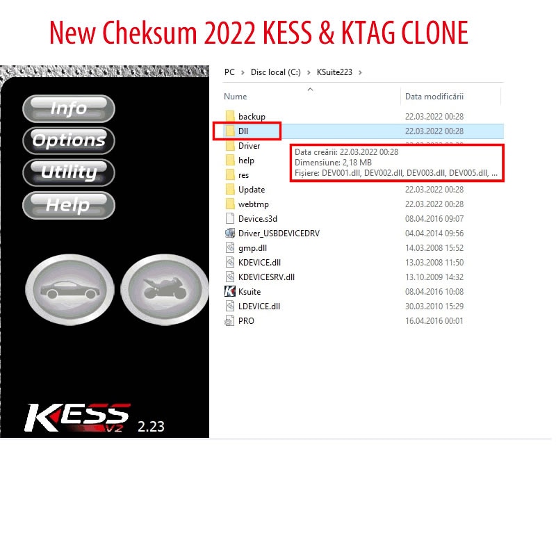 New Checksum 2022 KESS & KTAG CLONE. 