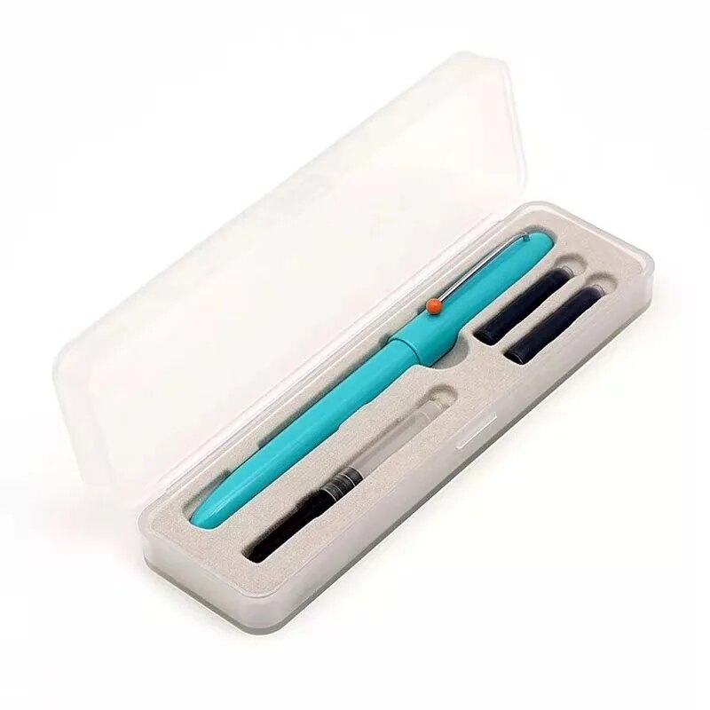 【Hey my home】KACO RETRO Fountain Pen High-end Converter Extra Fine Colorful Version Box Office