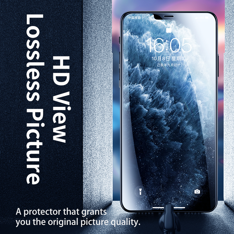 BataBata Remax HD Tempered Glass Screen Protector For iPhone iPhone 15 15Pro 15Pro Max For iPhone 14/14Pro 13/13Pro Series. 