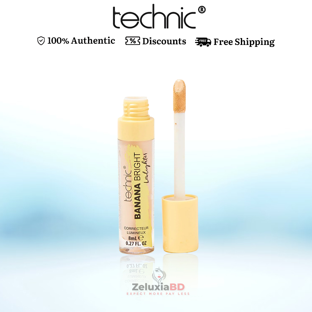 Technic Banana Bright Lowlighter Concealer & Corrector 8ml