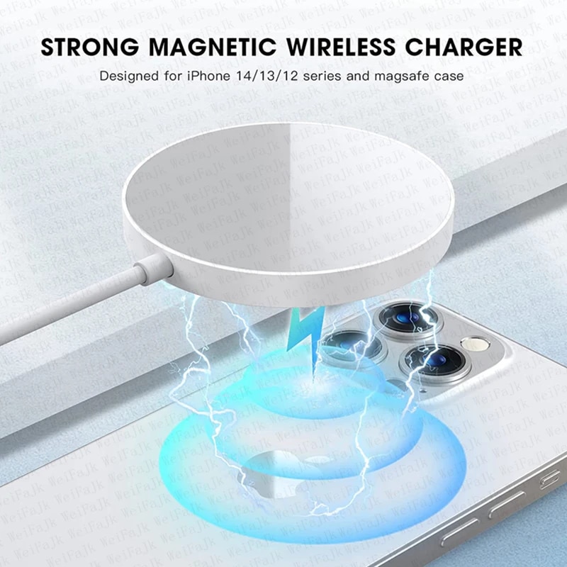 For Magsafe Original 30W Magnetic Wireless Charger For Apple iPhone 14 13 12 11 Pro Max X XS XR 8 Plus Fast Charging Accessories. 