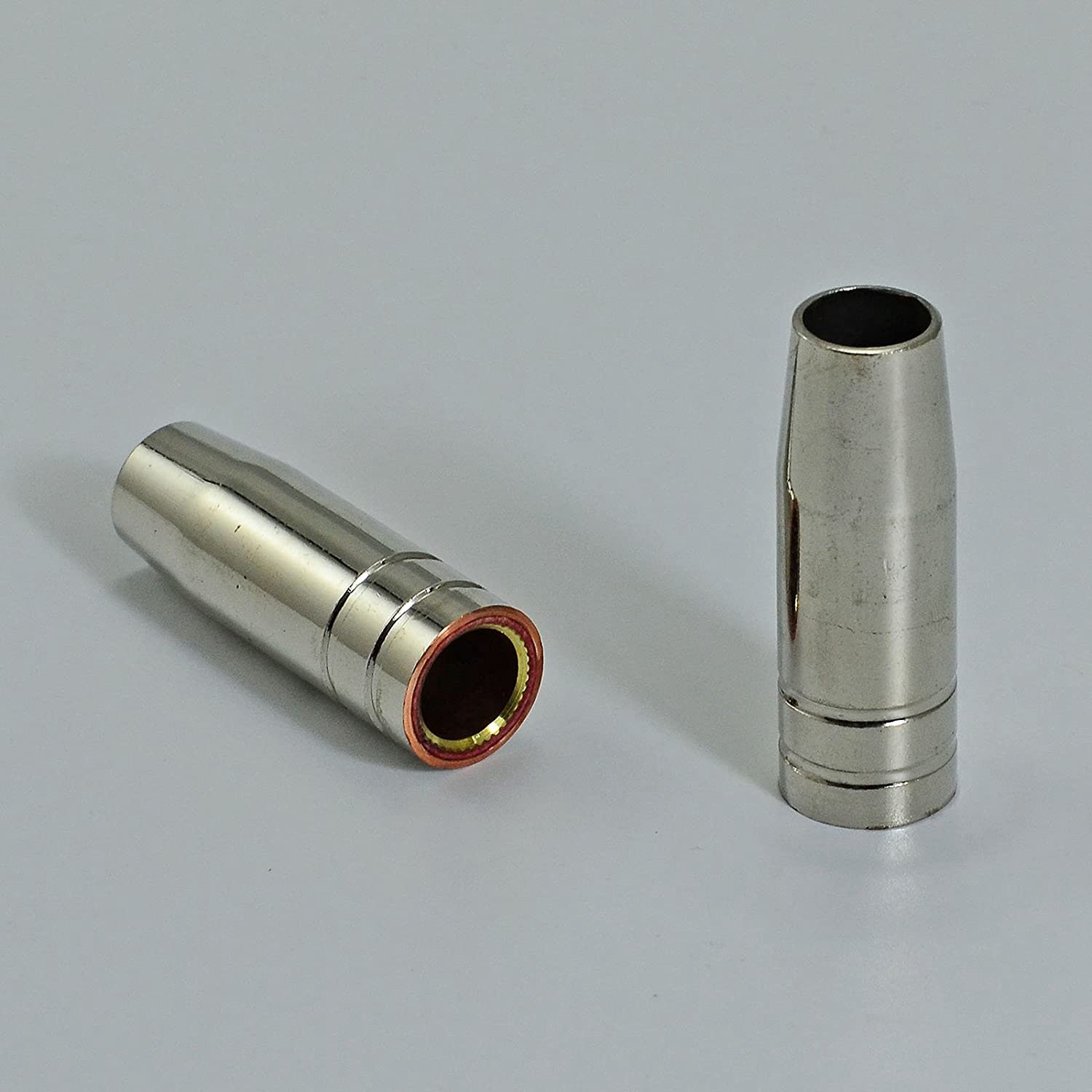 Practical product 18Pcs Welding Torch Kit Contact Tip 0.8mm M6 & Tips Holder Difuser & Shield Cup for Mb15 15Ak Mig Welding Torch. 