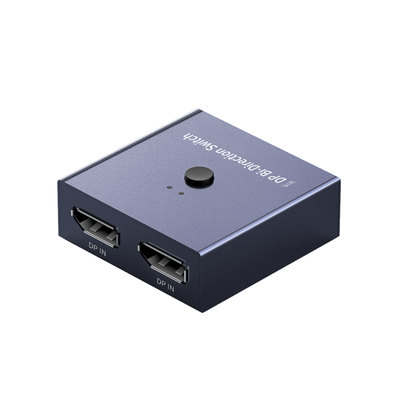 【VisioN Shop】DP Splitter Converter 4K Switch KVM Bi-Direction 1x2/2x1 Switcher 2 in1 Out for TV Rtx 3080 3070 3060 Cable. 