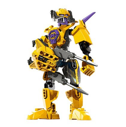 Degao hero3.0 building block toyDegao hero factory children's assembly fit 96B Huaguang 9601-9606. 