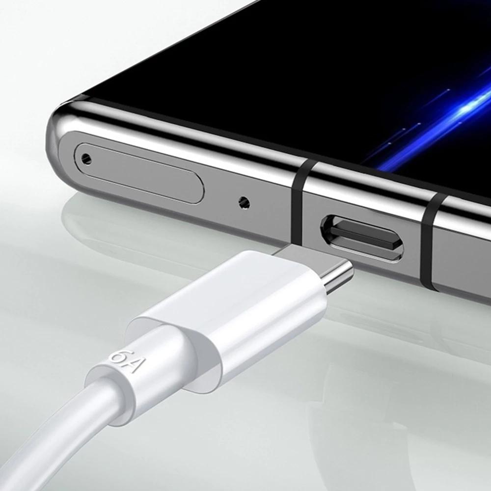 Xiaomi Type-C 6A 7A 33w,67W,120W Turbo Charger Cable Quick Charging Type C USB Line For Mi 9 10 11 Pro 9Se CC9 Pro Note 10 Lite Redmi K MI 10T Pro 5G 10i Poco X3 Type C Fast Charging Cable 1M Redmi Note 9 10 K30 Ultra POCO M3 Pro 5G Mi 11 Lite Samsung/Rea. 