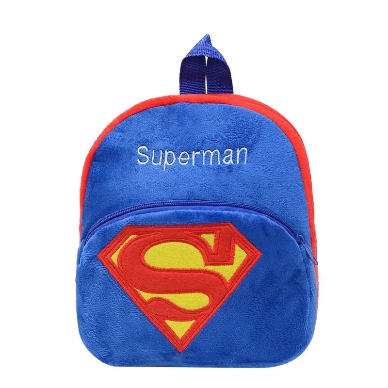 Mini Cartoon Plush Toddler Schoolbag For Children. 