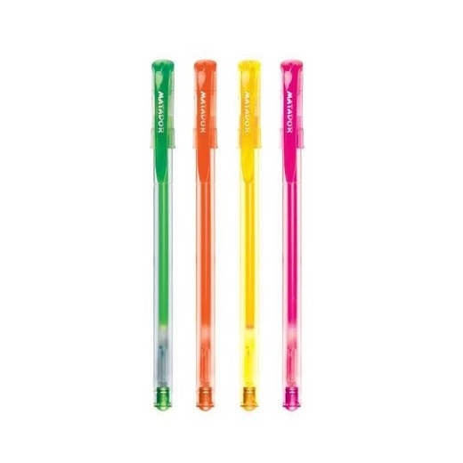 Matador Neon Gel Pen 10 PC | Daraz.com.bd