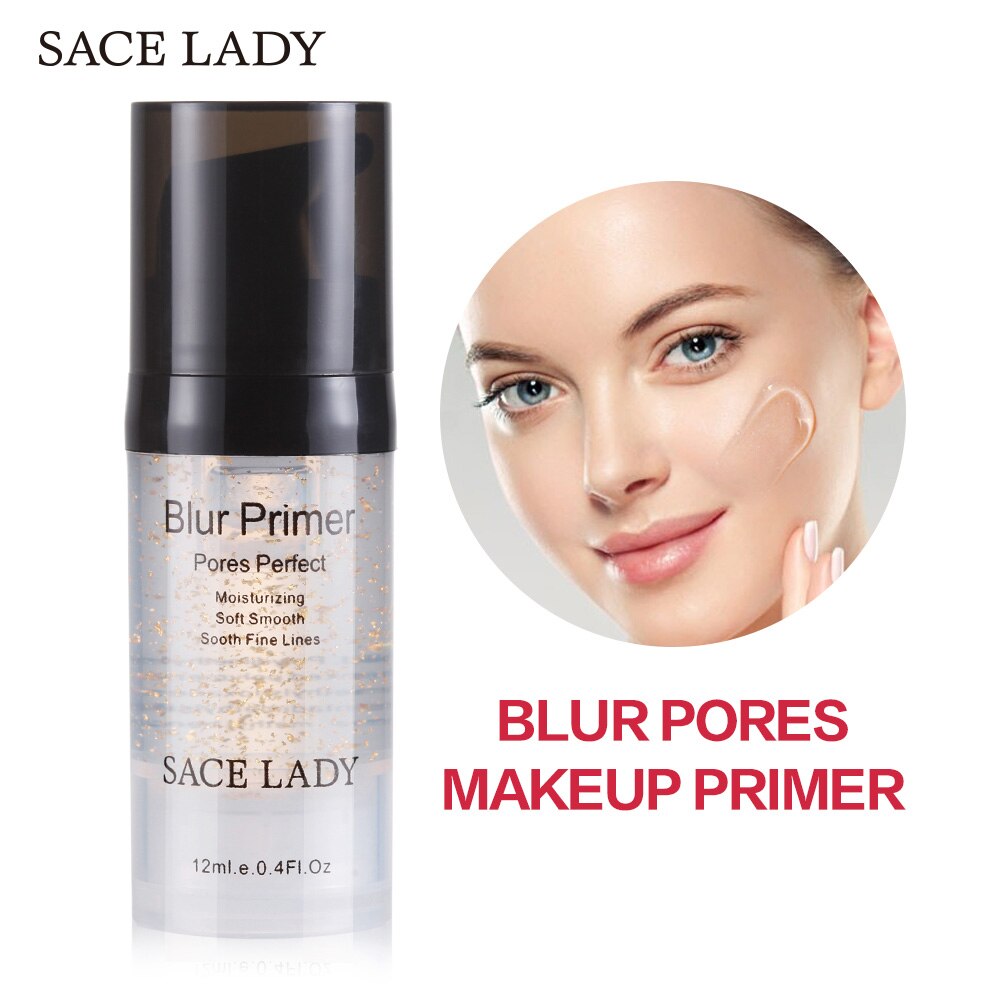 Newly SACE LADY Blur Primer Makeup Base Face Oil Control Matte Make Up Conceal Pores Foundation Primer CLA88. 
