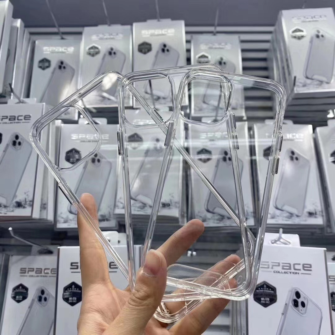 - iPhone 15 Pro Max/15 pro/15 plus/15 Space Clear Hard Phone Back Case Cover for Apple iPhone. 