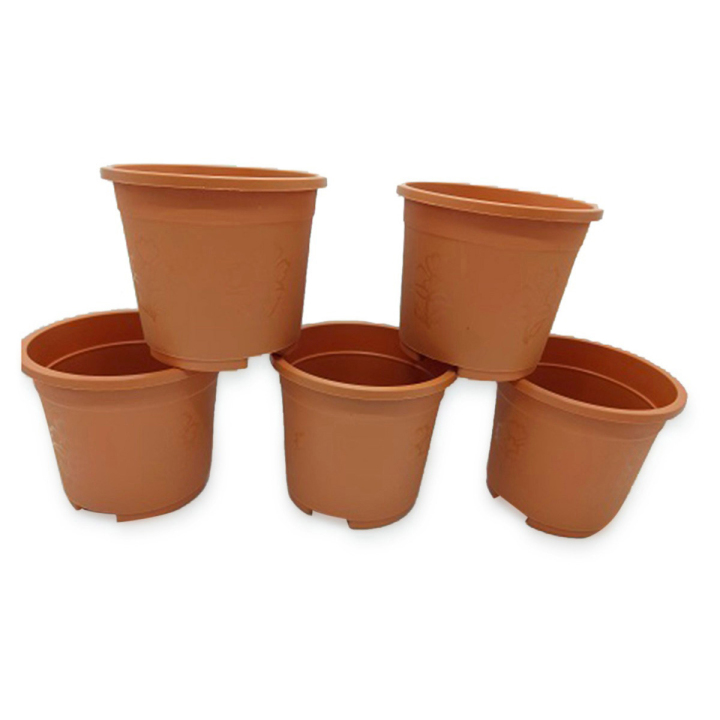 6" BP Plastic Round Flower Tub/Plastic Flower Tub - CityBD Mart BP Round Planter