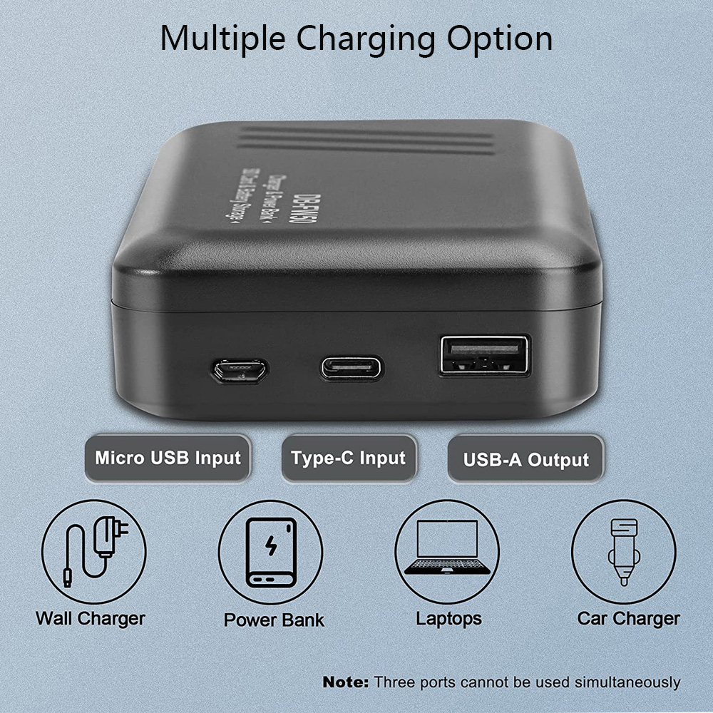 NP-FW50 Replacement Battery +Charger Case for Sony Alpha A6000 A6400 A6500 A6300 A6100 ZV-E10 A7 A7II A7RII A7SII A7S A7S2 A7R. 