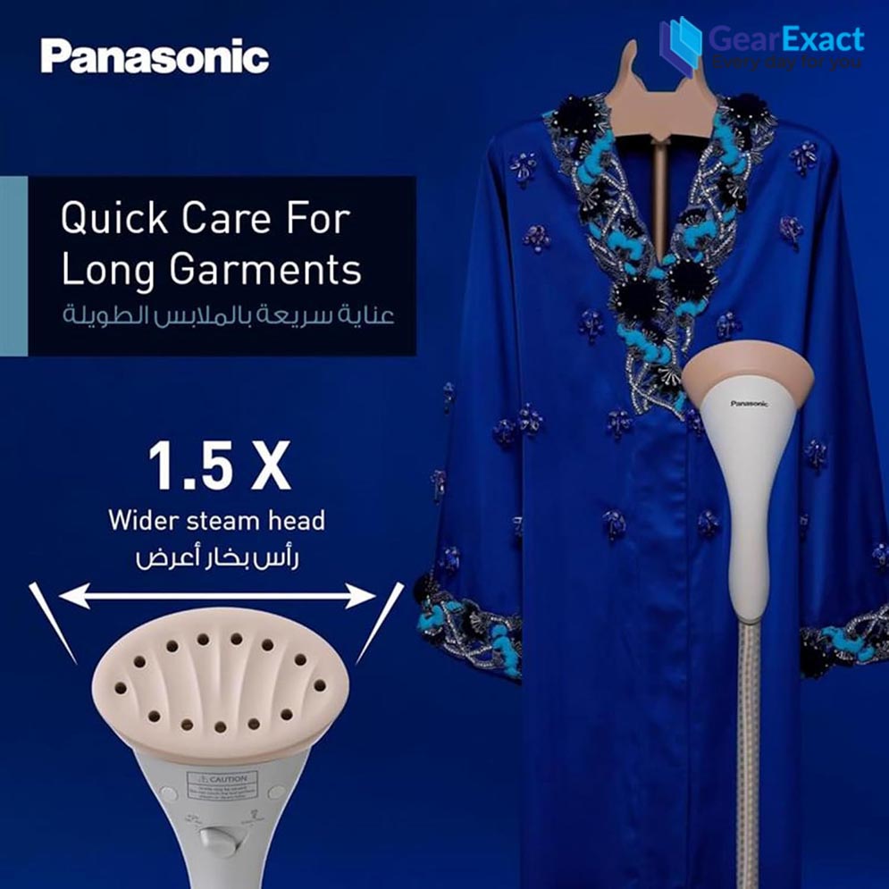 Panasonic NI-GSG060 Garment Steamer with Wide Steam Head. 