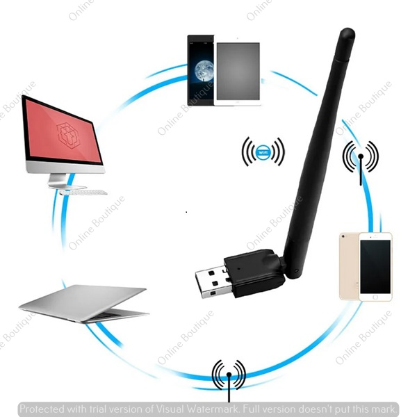 Alfa W116 Net WiFi Fixed 3DBi Hifh Gain Long range Antenna Wireless-N USB Adapter. 