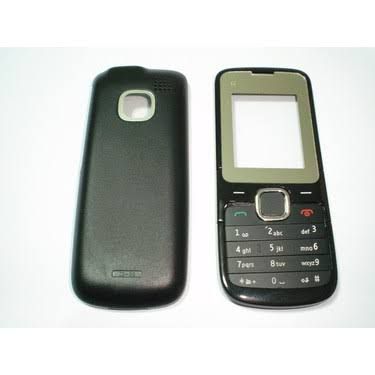 For Nokia C2-02 Front & Back side Mobile Cashing / Casing with keypad mobile Body Cashing. 