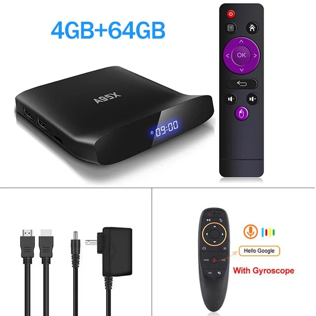 A95X W2 Smart TV Box Android 11 Amlogic S905W2 4GB 64GB 2.4G 5G Dual Wifi 4K BT5.0 2GB 16GB A95XW2 Media Player Set Top Box. 