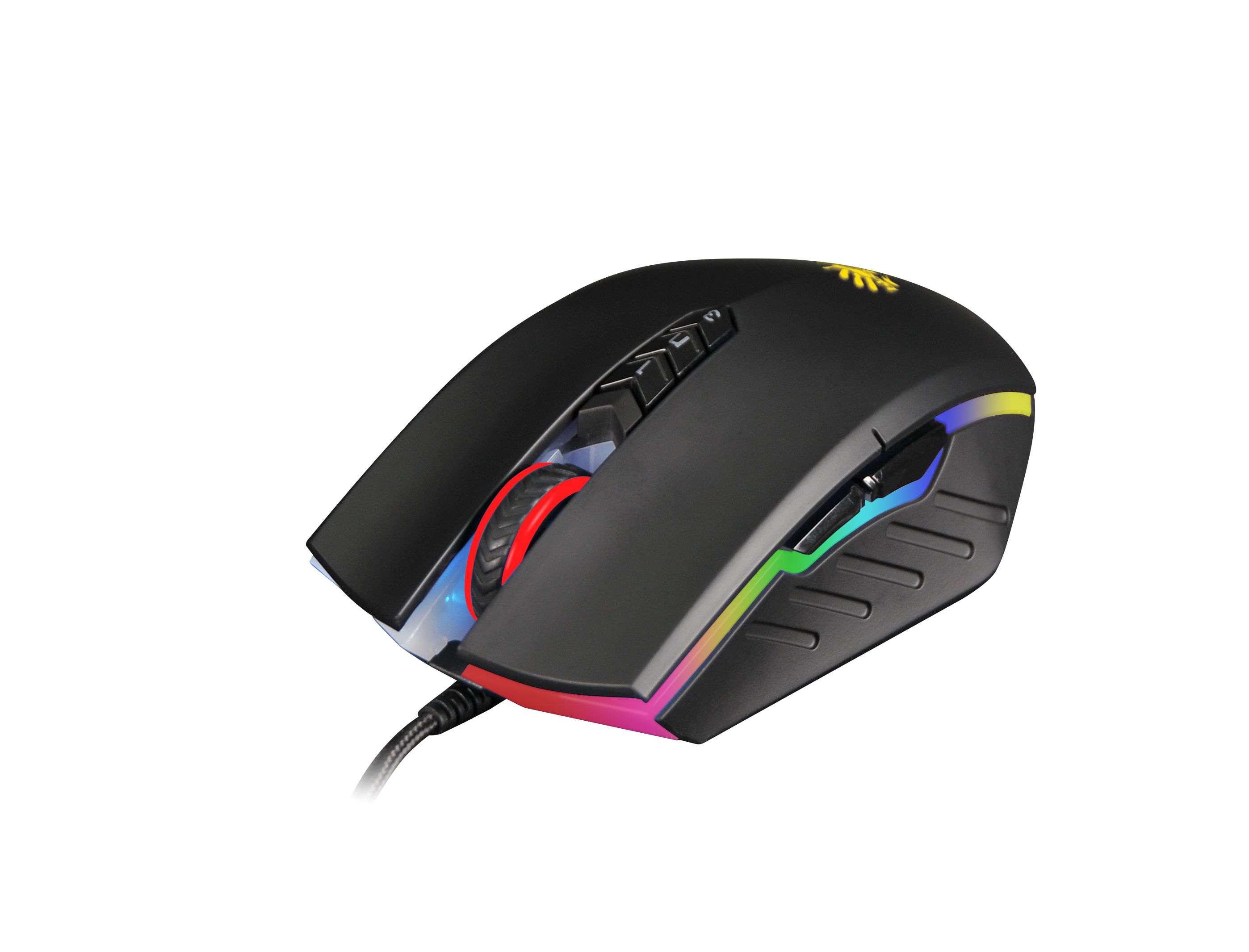 A4TECH Bloody A70 Light Strike Gaming Mousee - Neon Backlit - 6200 CPI - Built-In 160K Memory - Ambidextrous Fit (Pre Activated Ultra Core 3 & 4). 