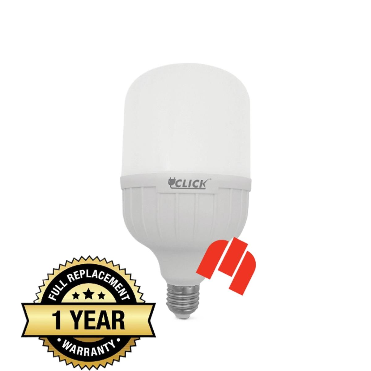 CLICK 30 Watt Led Bulb Bright White Lamp Light E27 Spiral 30W 1 Year Warranty