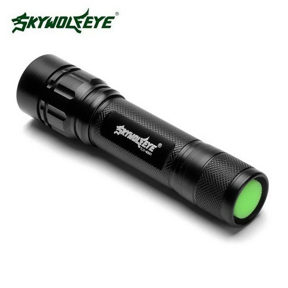 Skywolfeye Focus 260 Lumens 3 Modes 18650 Q5 LED Powerful Flashlight Torch Lamp VEJ93 P30. 