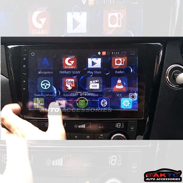 ANDROID PLAYER FOR NISSAN X TRAIL 2014-2020, CAR ANDROID PLAYER. 