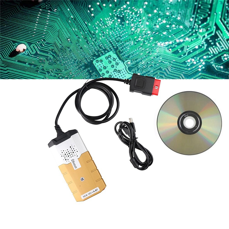 For DS150E 9241A V3.0 V2021.11 OBD2 Codes Reader Dual-Board Bluetooth Failure Detection Device. 