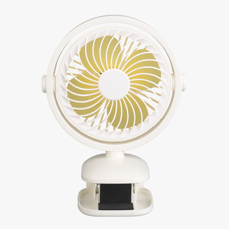 Very Stylish Portable Clip Mini Fan Personal Desk Fan USB Rechargeable Cooling for Outdoor Camping Golf Cart Stroller Home Office. 