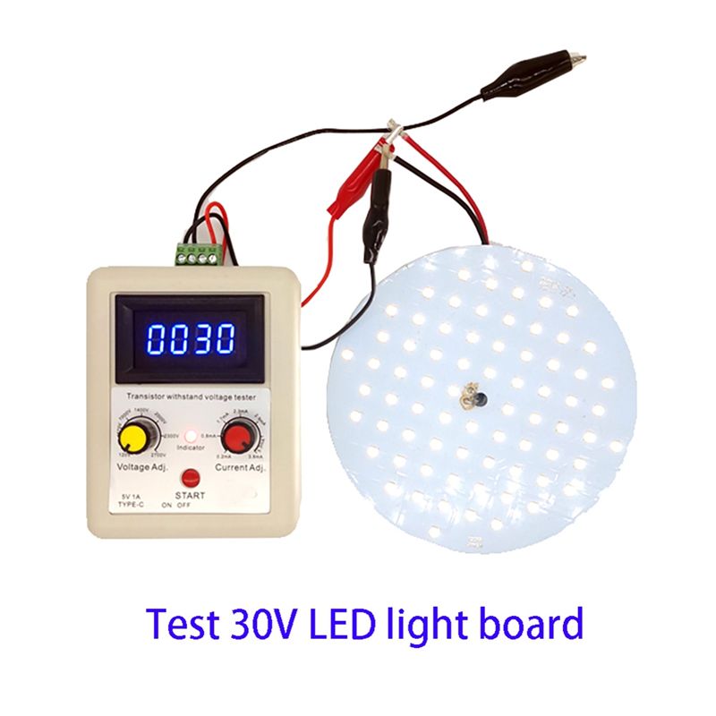 1 Set ABS White Transistor Withstand Voltage Tester MOS Transistor IGBT Voltage Regulator Diode Detector A. 