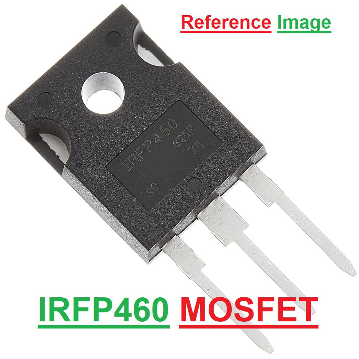 IRFP460 MOSFET N-Channel Power Transistor 500V 20A TO-247 Electrical Circuitry & Parts