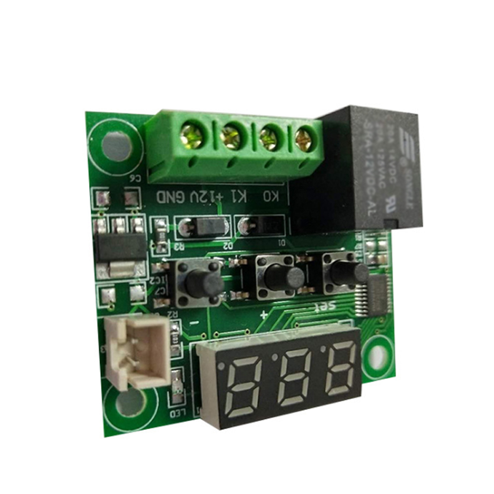 KOGEEK W1209 Digital Temperature Controller Board Micro Electronic High Accuracy NTC Sensor Temp Control Thermostat Panel with Waterproof Sensor Probe. 