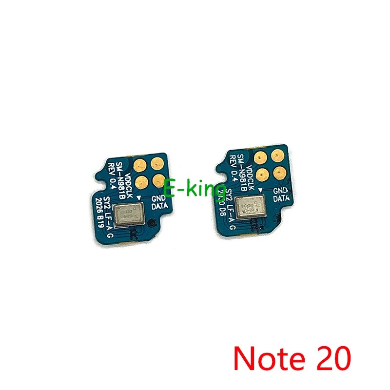 For Samsung Galaxy S20 Plus Ultra Note 20 Microphone Module Element Noise Reduction Mic Flex Cable Replacement Part. 