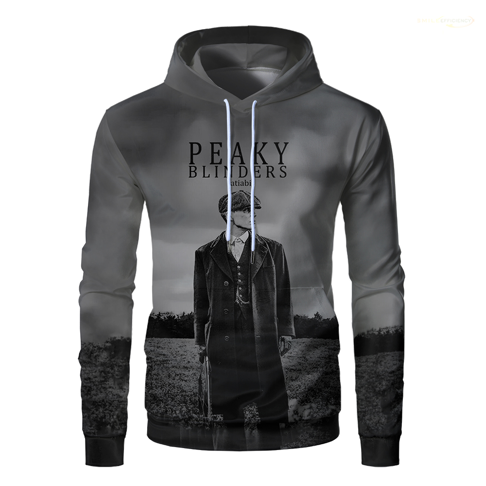Autumn New Peaky Blinders Graphic Men's Hoodies Unisex Casual Trendy Sports Tops Personalized Fashion 3D Printed Sweatshirt. 