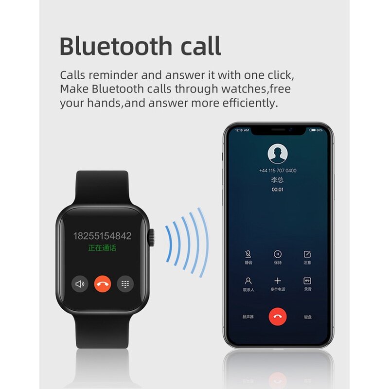 【Ready Stock+FREE Shipping+COD 】 Available X8 Smart Watch Series 7 Bluetooth Call Sports Fitness Tracker Smartwatch DIY Watch Face For Android Ihpnes Watch. 